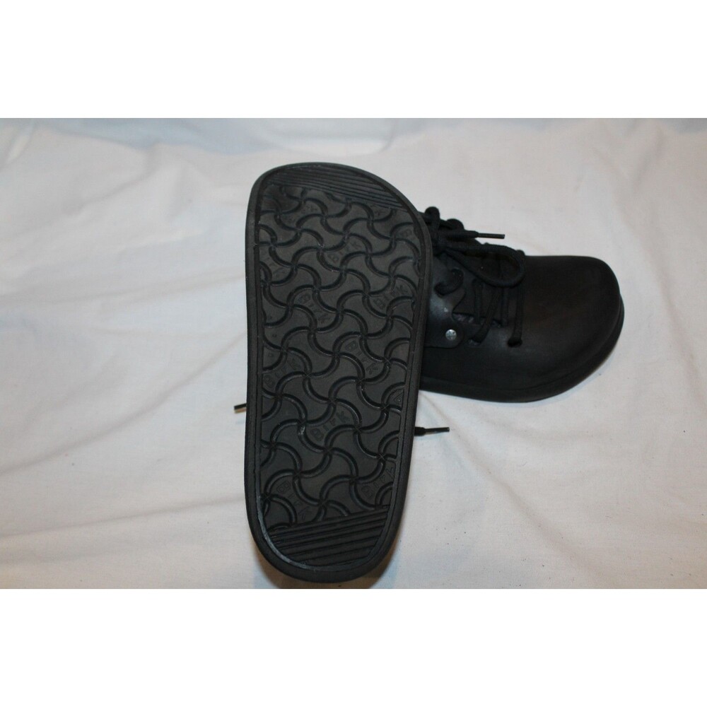 Birkenstock Women's Montana Lace Up Black Oiled Leather Shoes EU 35 NEW - Picture 6 of 6